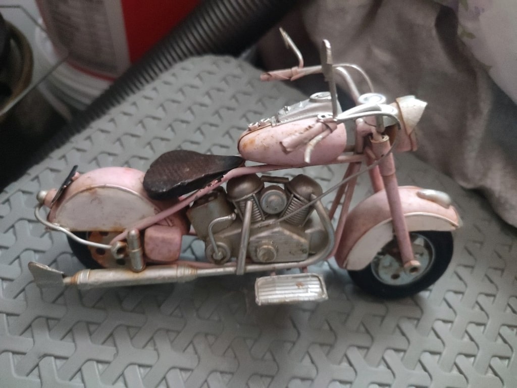 dekoratif metal motor - 2