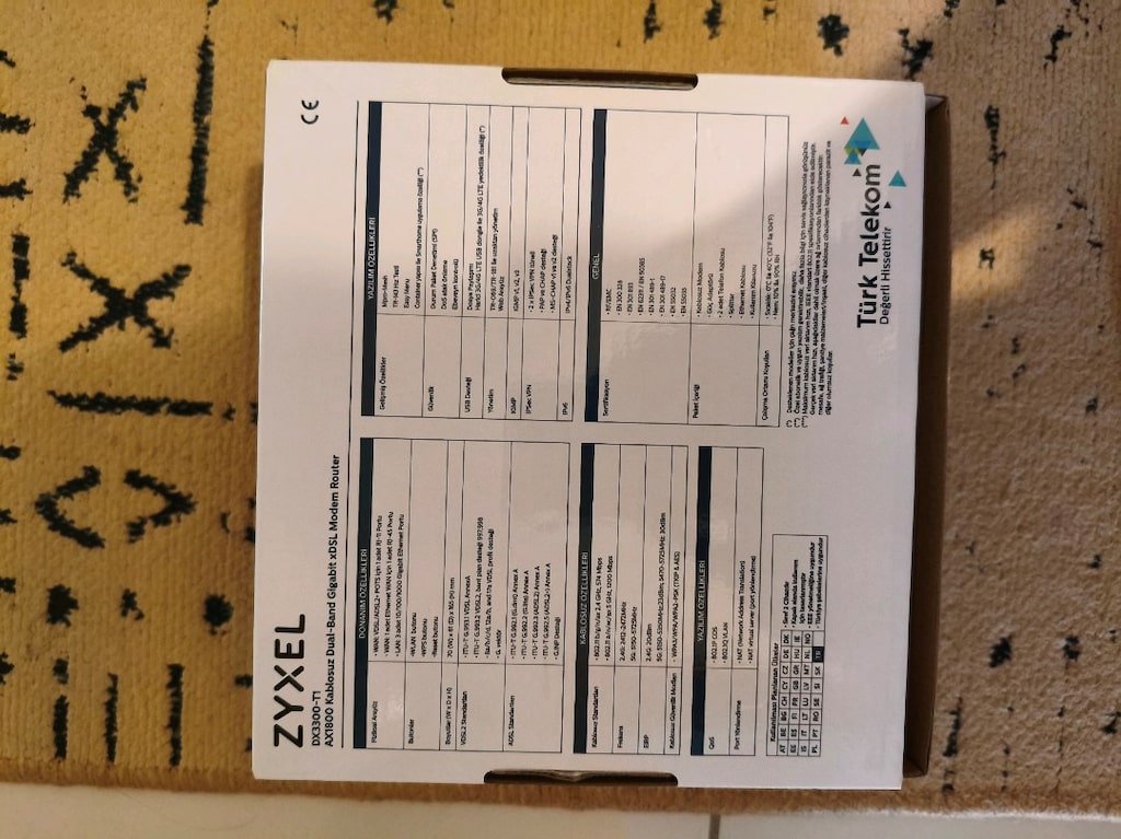 Zyxel DX3300 T1 modem - 2