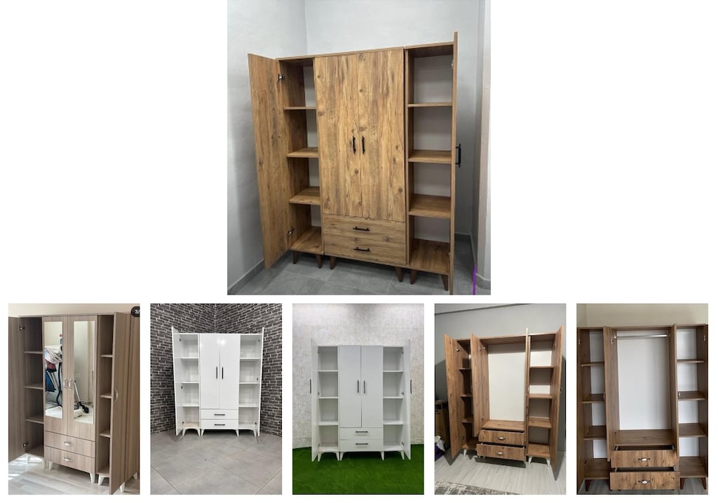 4 kapaklı elbise dolabı rhknpvinhe - 6