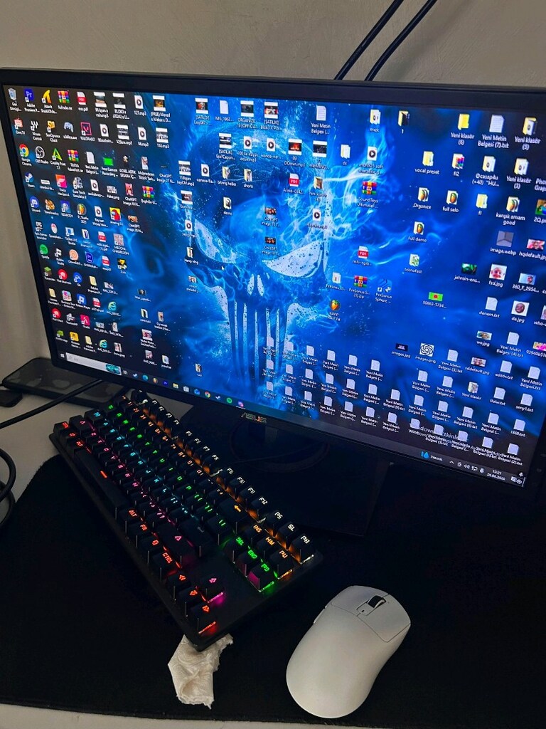 toplama pc 165 hz minitor kalvye - 2