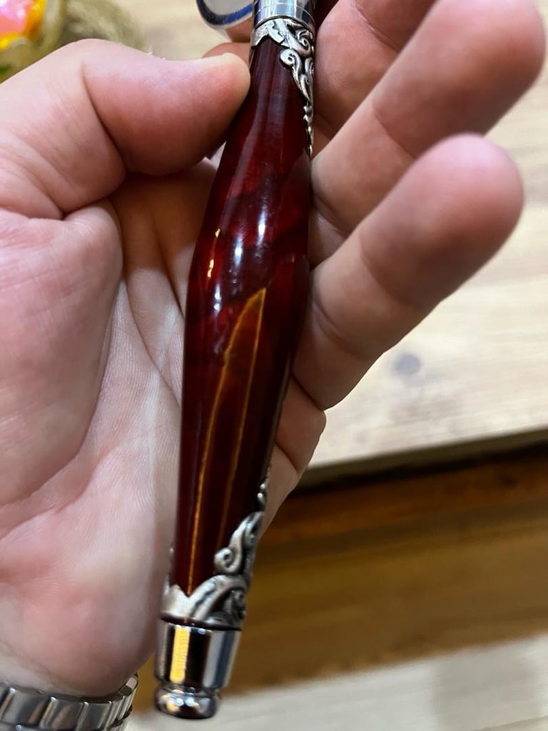 gümüş kaplama vintage fırça - 2