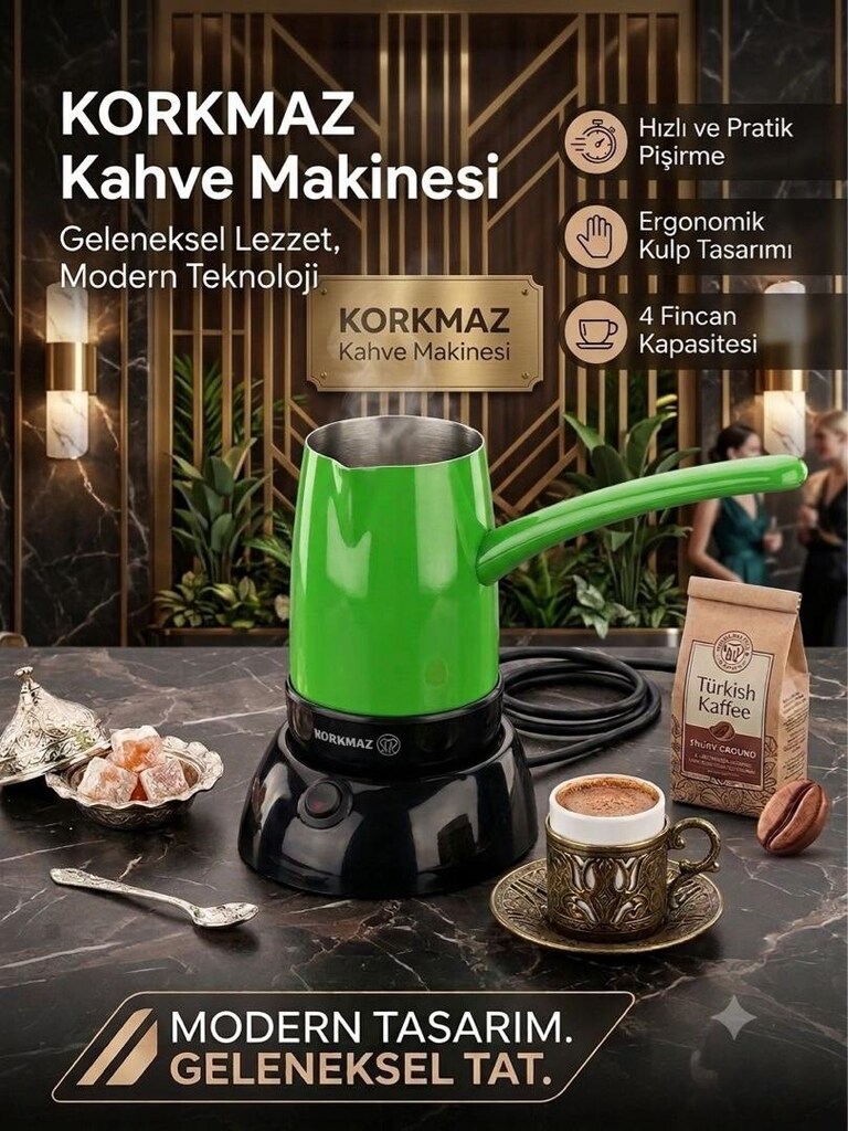 korkmaz Çelik cezve - 5