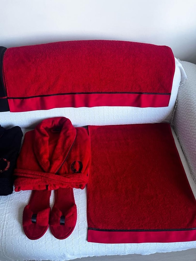 Issımo Home 8 parça bambu lüks bornoz seti - 12