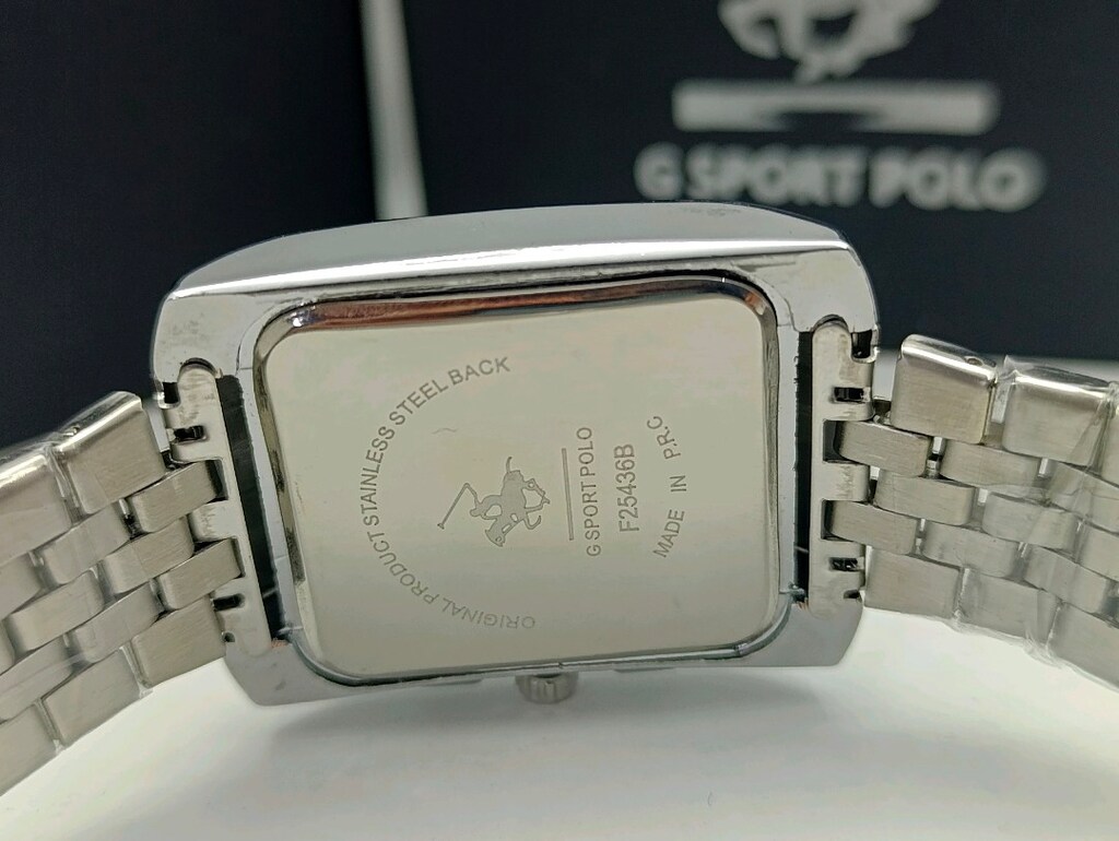 SIFIR KUTUSUNDA, G SPORT POLO (ÇELİK) KOL SAATİ - 9