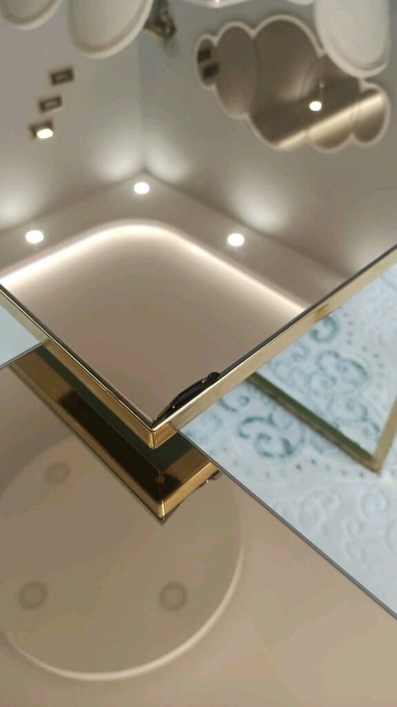 KARE PİZZA SEHPA GOLD - 6