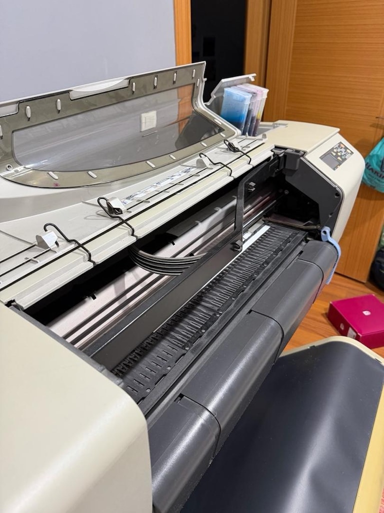 hp 500 plotter 24 ınc nadir bir ürün sorunsuz çalışır durumda - 5