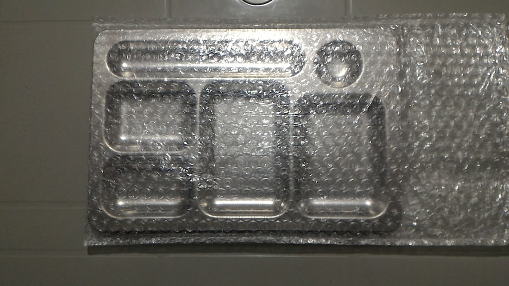6'lı Paslanmaz Çelik 19x28.5 cm. Kahvaltılık Tabldot Tabak Takımı - 3