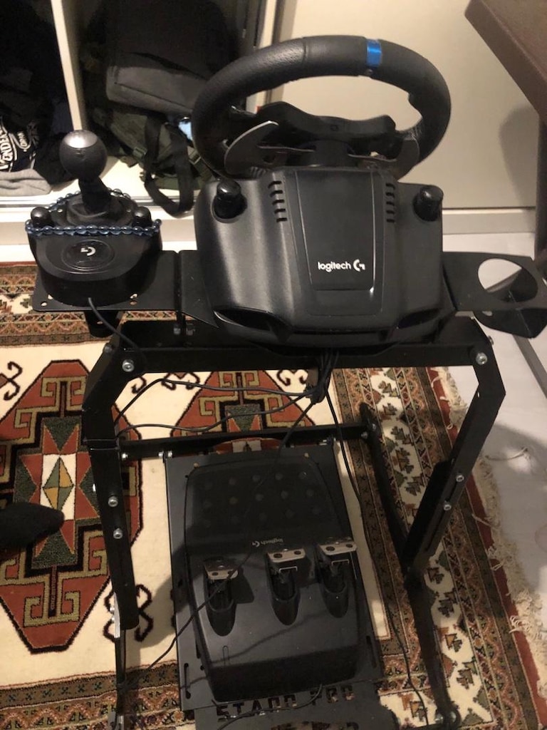 logitech g29 +shifter +stand - 2