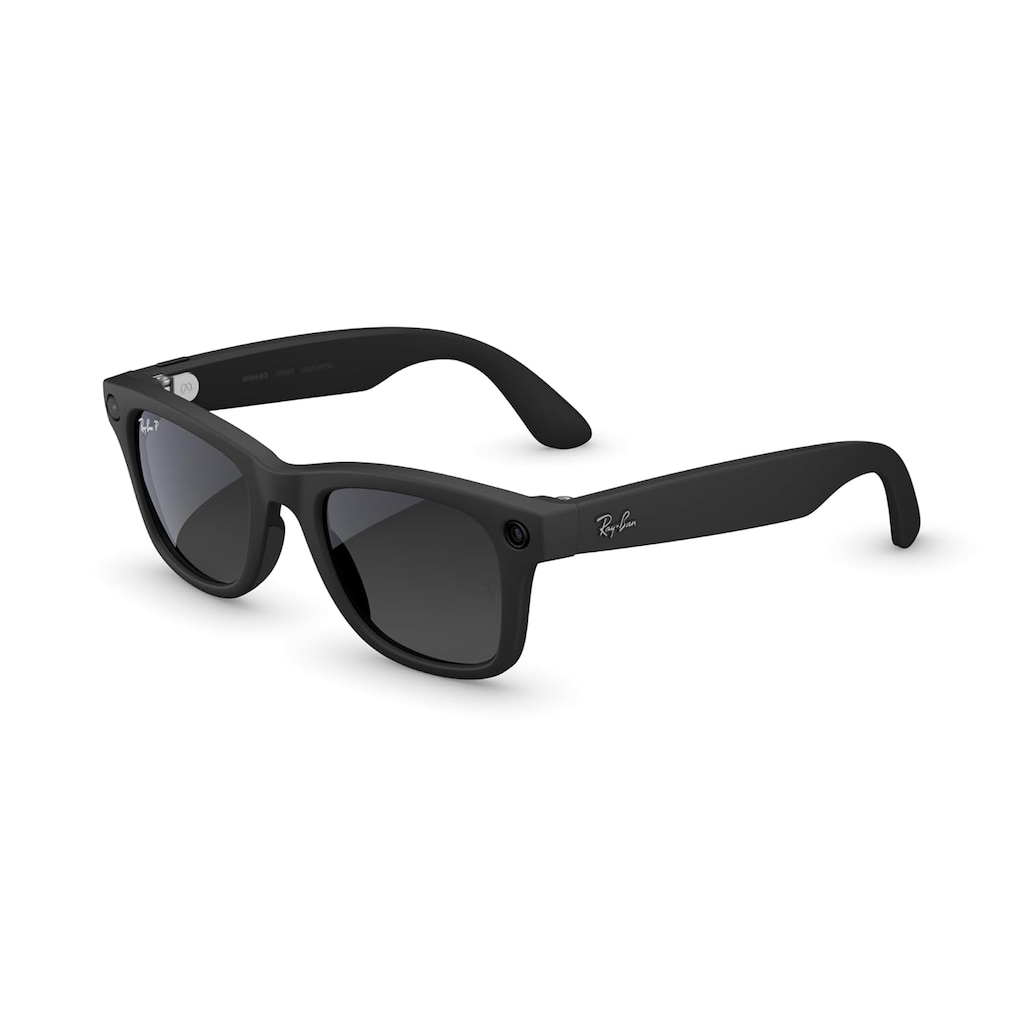 RAYBAN META 2 KAMERALI POLARİZE SİYAH GÖZLÜK