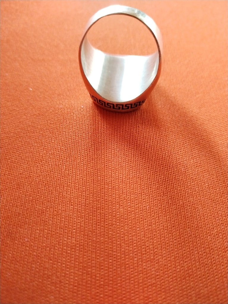 925 Ayar Gümüş yüzük 18.19 cm - 3