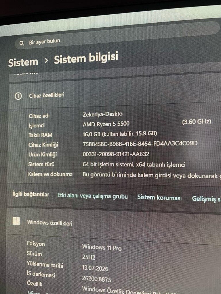 Makina Satışta Tahinim Çıktığı içim ilmek ilmek işlediğim cihazım - 8