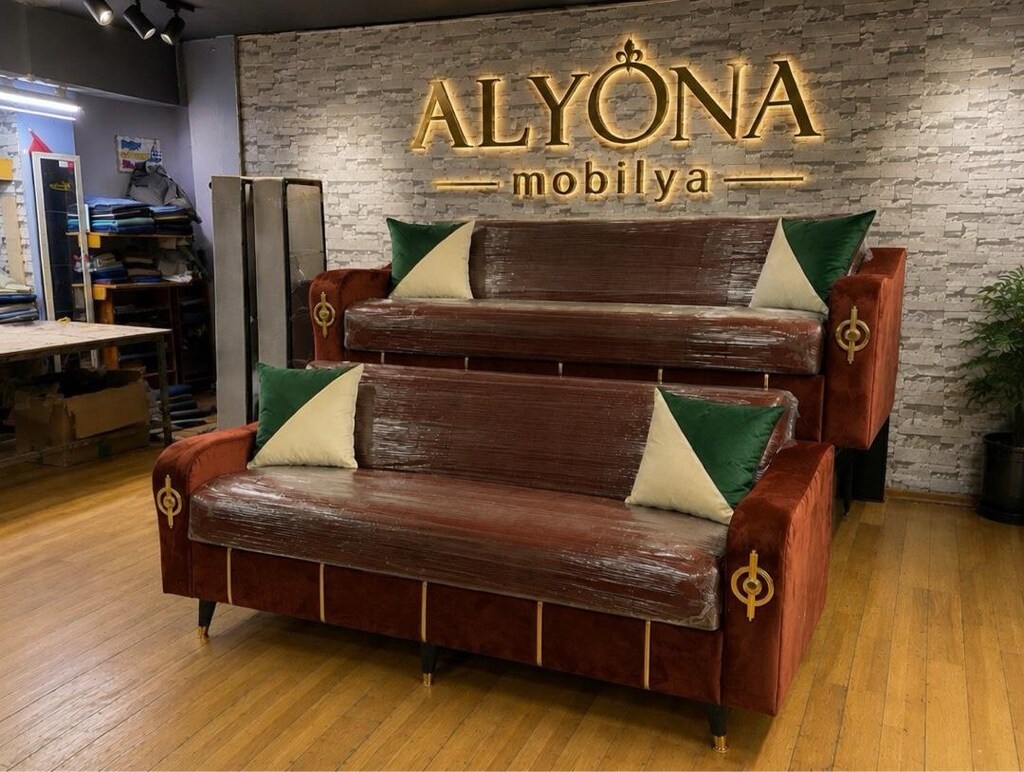 ALYONA MOBİLYA DAN YATAKLI BAZALI ÇEKYATLAR KAPIDA ÖDEME İSTANBUL - 9