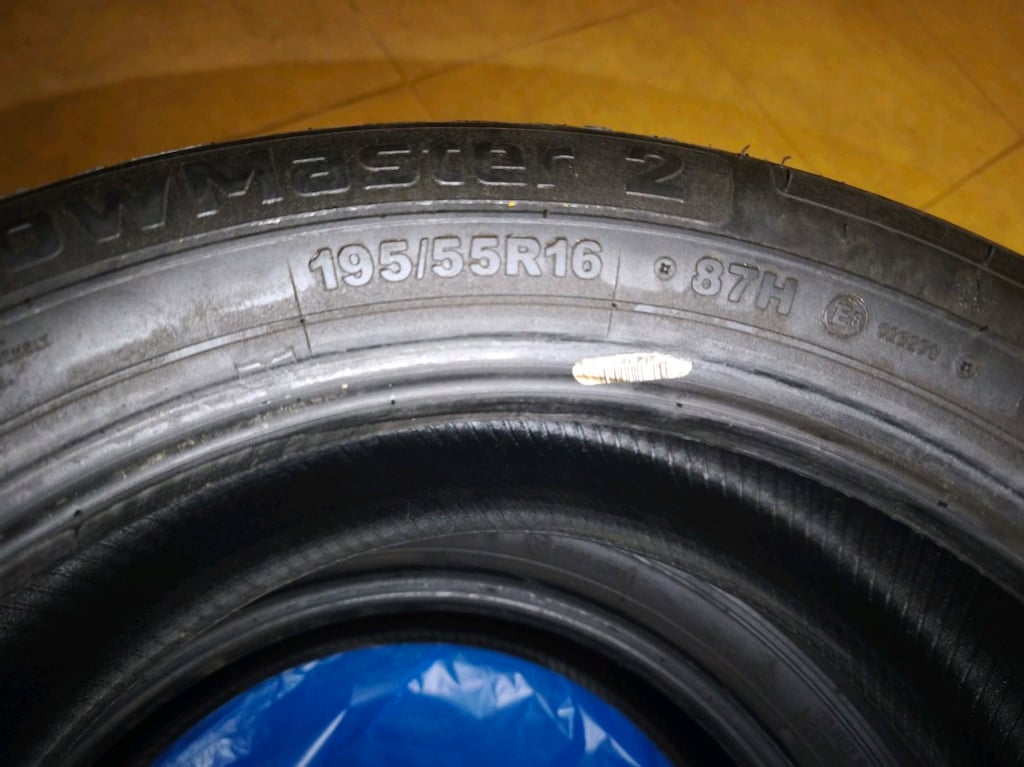 195/55/16 az kullanılmış petlas kış lastiği - 4
