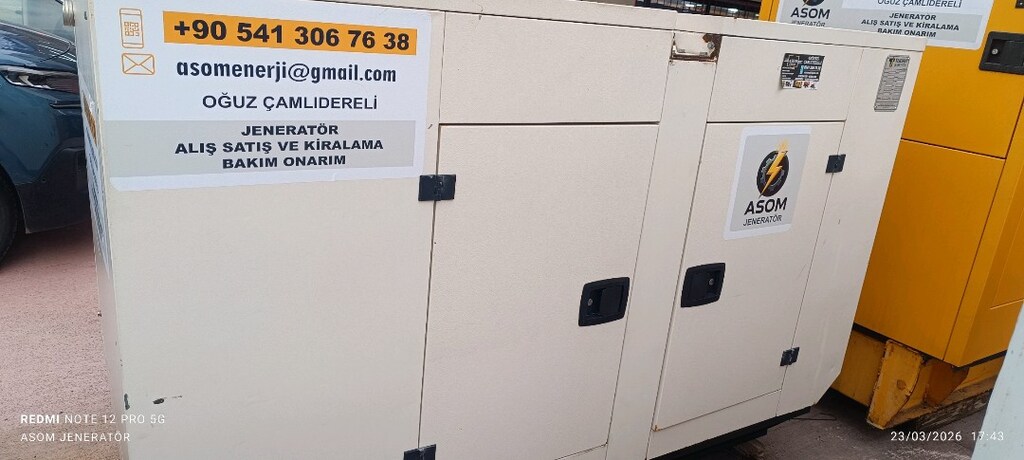 ASOM CUMMİNS 77KVA DİZEL FULL OTOMATİK KİRALIK JENERATÖR - 2