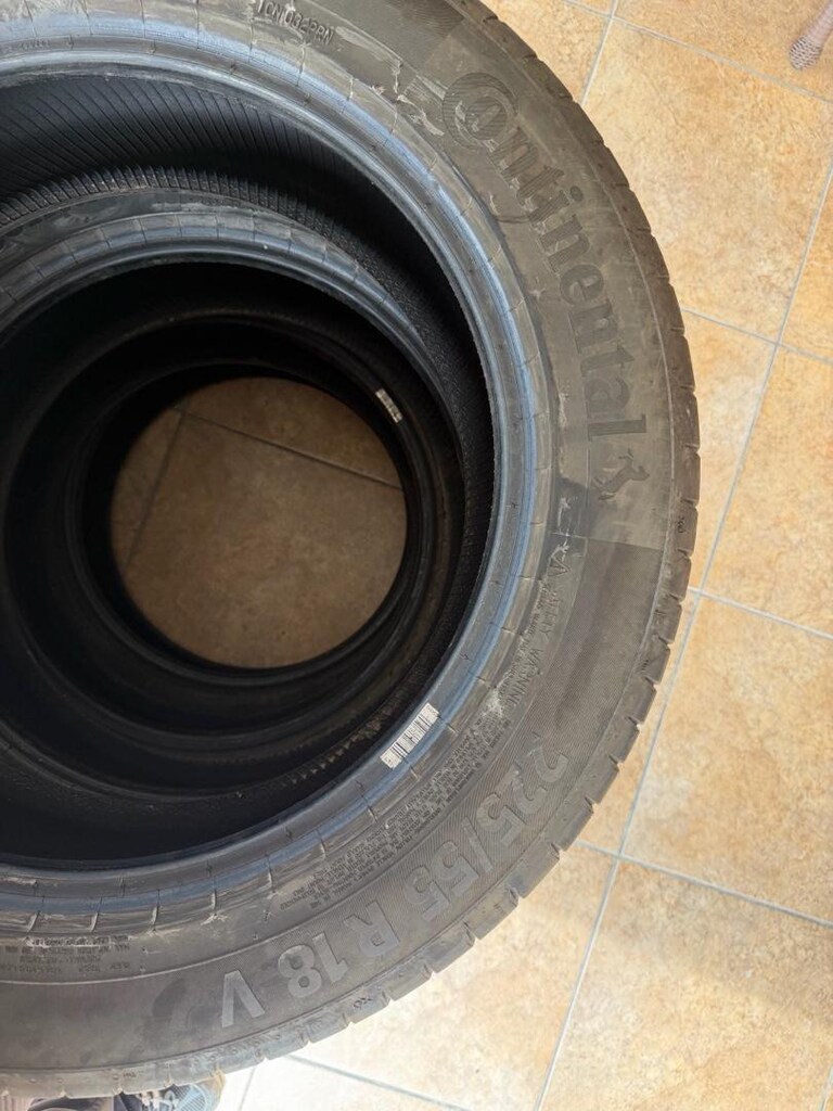 CONTİNENTAL 225/55/18 PREMİUM CONTACT7 4ADET TEMİZ 2023 ÜRETİM LASTİK. - 8