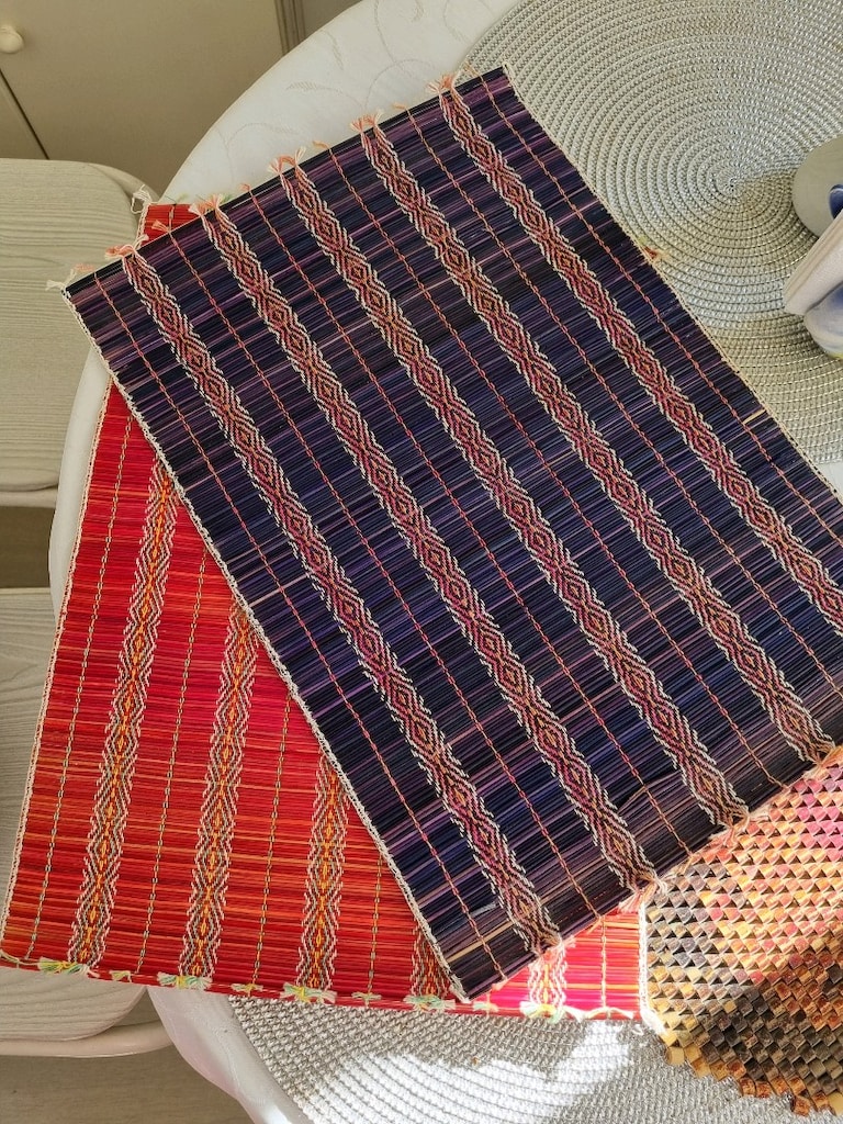 Vintage Hasır Amerikan Servis Supla - 7