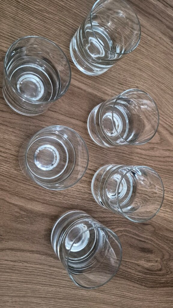 6 lı cam viski bardağı - 4