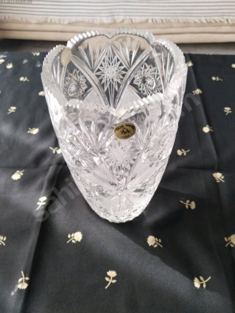 Paşabahçe Sırça %24 PbO Kurşun Kristal Takım Etiketli Vintage - 4