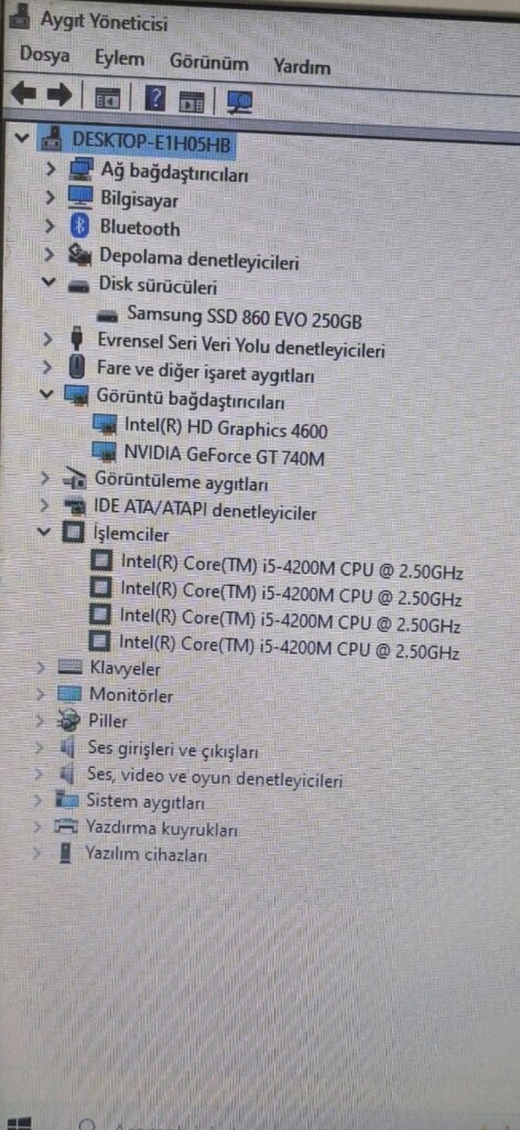 LENOVO LAPTOP NOTEBOOK İ5 4.NESİL İŞLEMCİ 8 RAM 2 GB GT 740 EKRAN KART - 4
