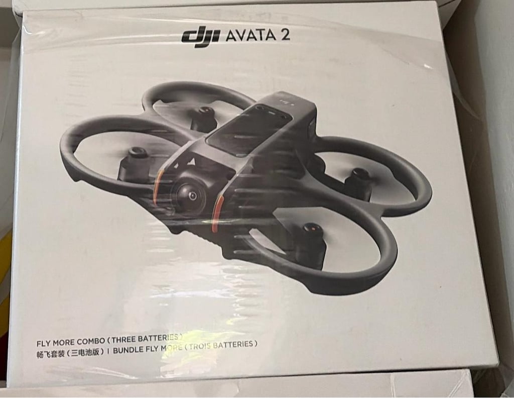 DJI Avata 2 Gövde 3 Batarya Hub Çanta Pervane