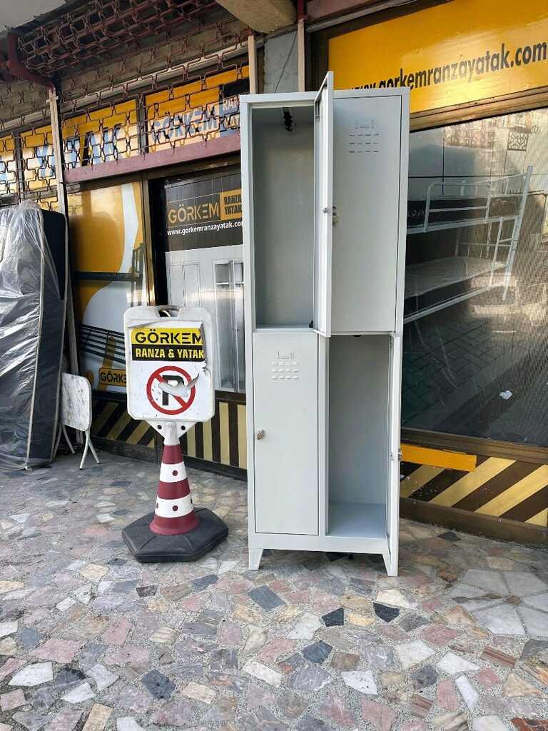 4 KAPILI METAL SOYUNMA DOLABI ÜCRETSİZ TESLİMAT KAPIDA ÖDEME - 4
