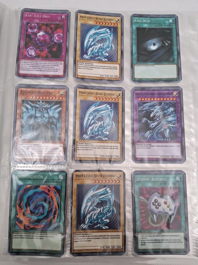 468 Kart Kapasiteli Klasör / Oyun Kart Albümü / Binder / Holder - 3