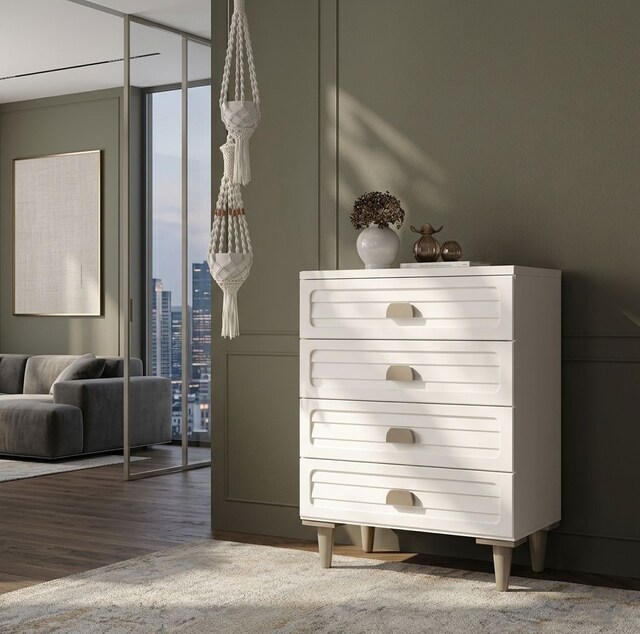Sıfır , %100 MDF , Çamaşırlık / Şifonyer / Çok amaçlı şifonyer