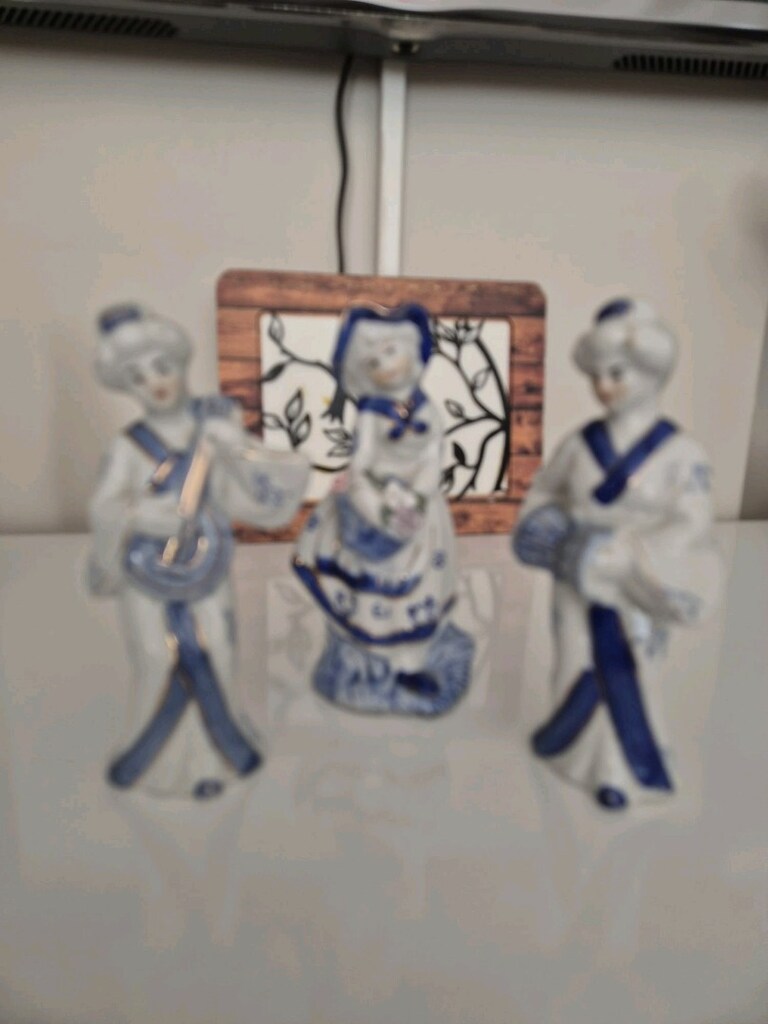 vintage 3 adet biblo - 5