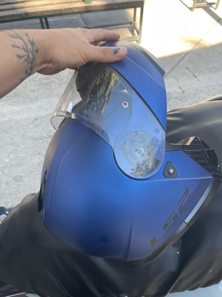 Ls2 çene acilir kask xl - 3