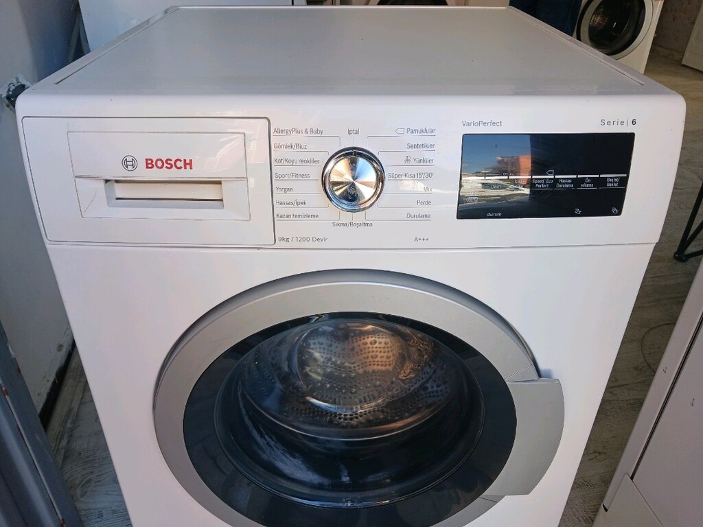 BOSCH SERİE-6 İNVERTER MOTOR A+++ 9 KG ÜCRETSİZ TESLİM - 2