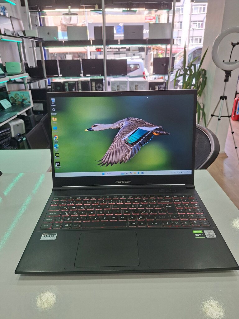 MONSTER ABRA A5 INTEL I7 10750H 16GB DDR4 RAM 512GB M2 SSD 1650TI 4GB - 2