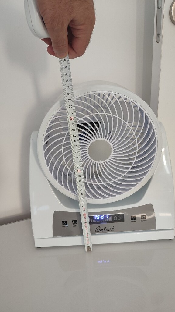 Simtech KM-1725 Masaüstü Vantilatör - 4