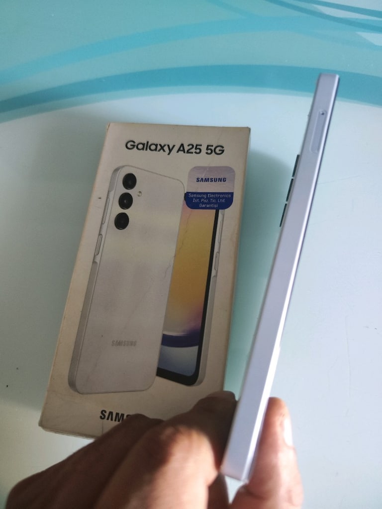 KARTA TAKSİT TR CİHAZİ SAMSUNG A25 5G 6/128 GB HAFIZA KUTU VE ŞARJ - 7