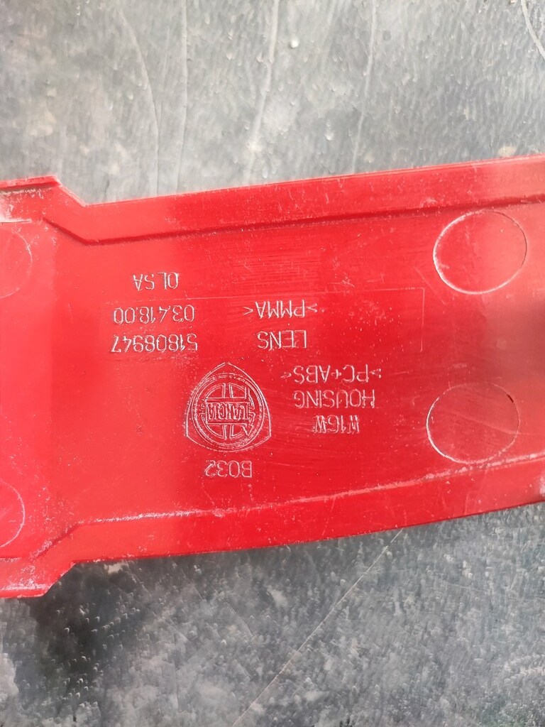 Lancia delta geri vites lambası orijinal - 2