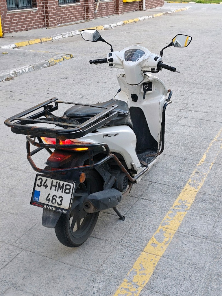 Honda dio 2021 sepeti ruhsata işli motor içi yeni 14 bin km oldu. - 8