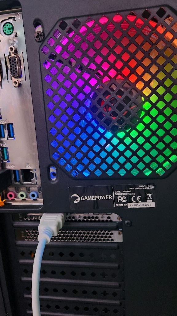 RYZEN 3500X CPU 16GB RAM 8GB RX5700XT 600W POWER SSD* HDD - 10