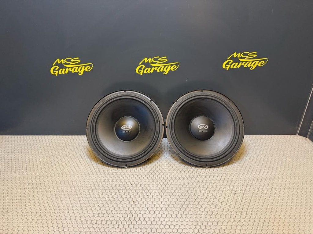 Bm Audio 25 Cm 500 w 150 Rms Midrange - 2