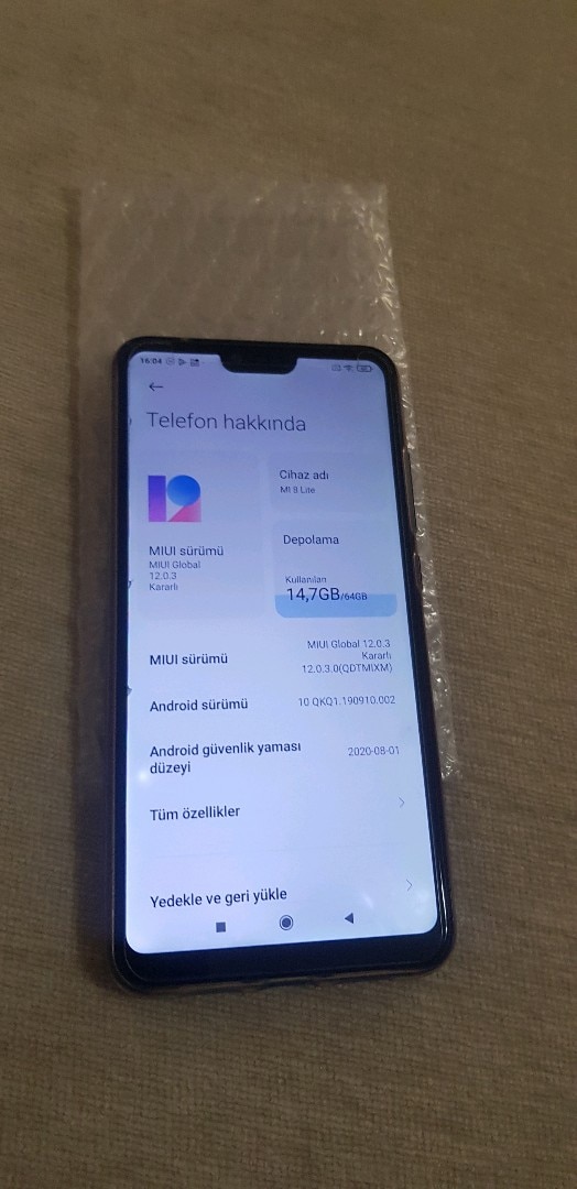 Redmi MI 7 kusursuz tr kayıtlı hiçbirşey yok herşey aktif çalışı - 6