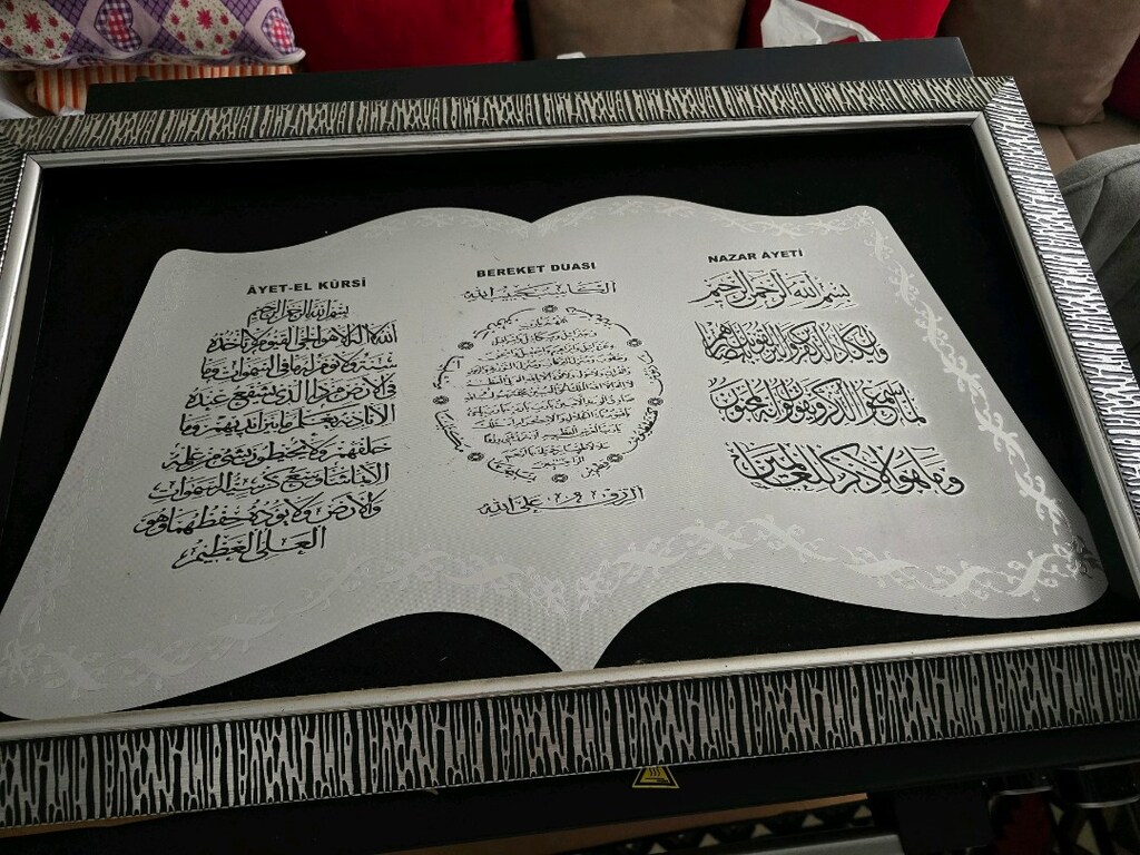 DUA VE AYET TABLO - 3