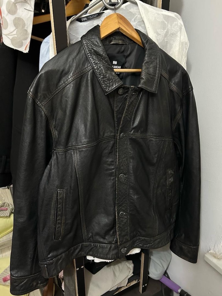 gerçek deri ceket pull and bear