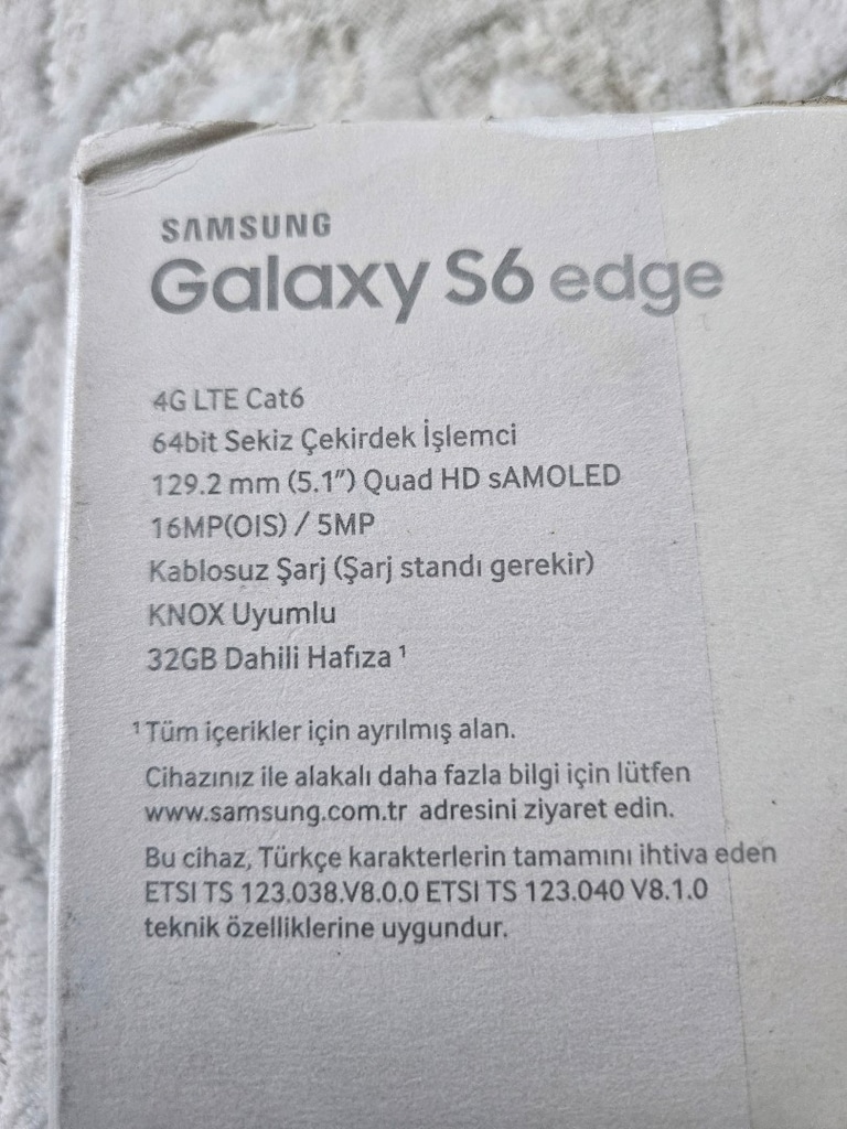 Samsung S6 Edge 32Gb Hafıza 3Gb Ram Cep Telefonu - Genel olarak iyi - 7