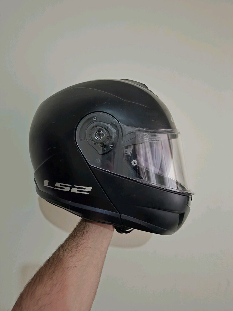 Ls2 Strobe 2 Çene Açılır Motor Kaskı Güneş Vizörlü XXL 2XL Beden - 5
