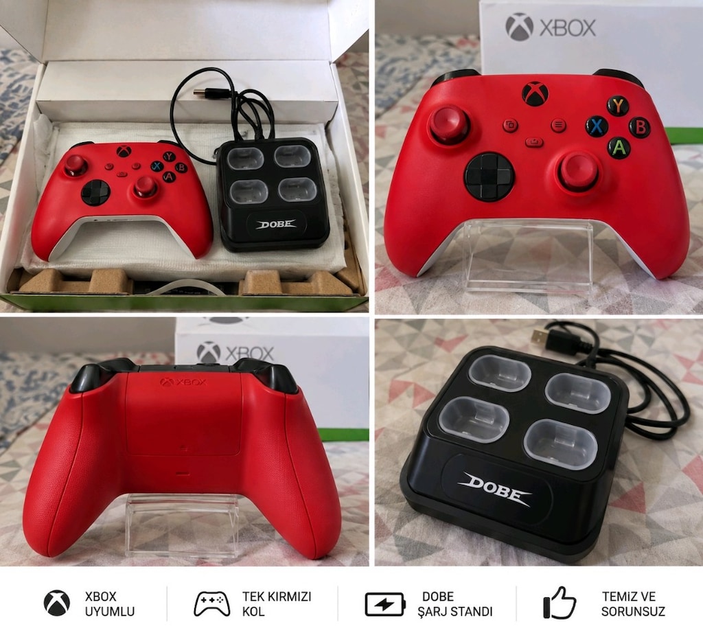 XBOX SERİES KIRMIZI KOL – TEMİZ & SORUNSUZ - 3