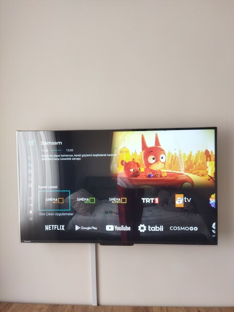 TOSHIBA 43LA2363DT LED ANDROİD TV