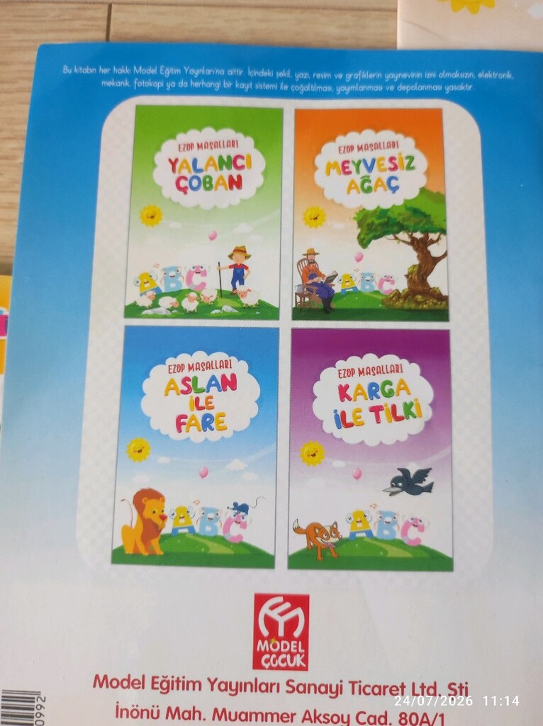 Çocuk Masal Kitapları Seti - 4