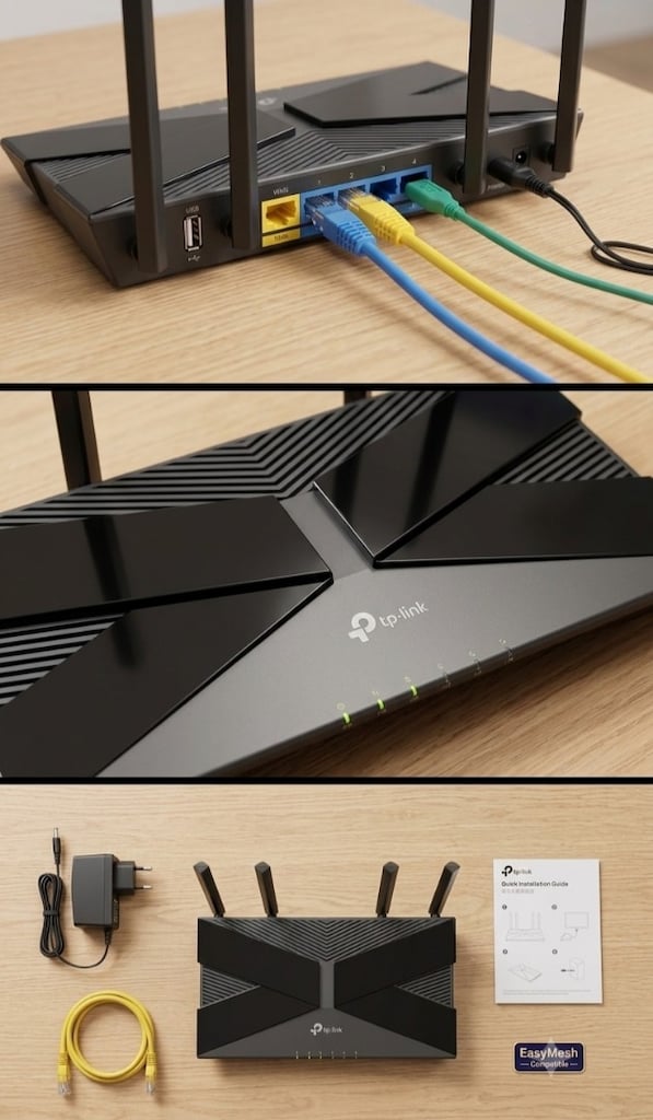 Tp Lınk Archer VX1800V Wi-Fi 6 - 3