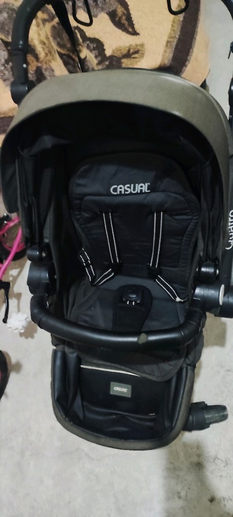 Casual Quatro Trona Safe Antrasit Travel Sistem Bebek Arabası - 11