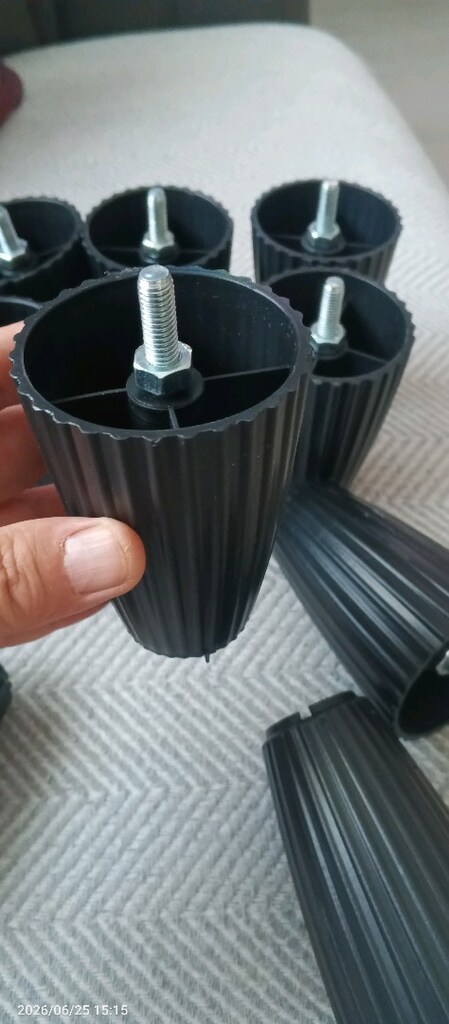 Baza ayağı plastik civatalı 12 adet - 4