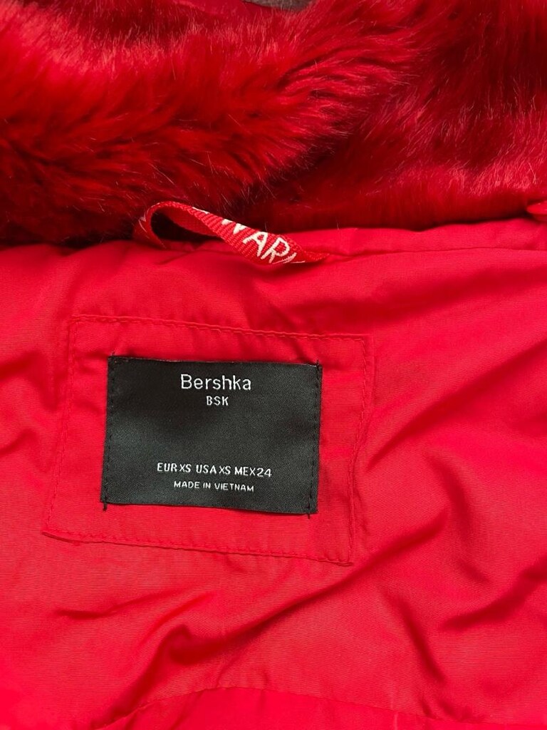 Bershka Kırmızı Mont - 4