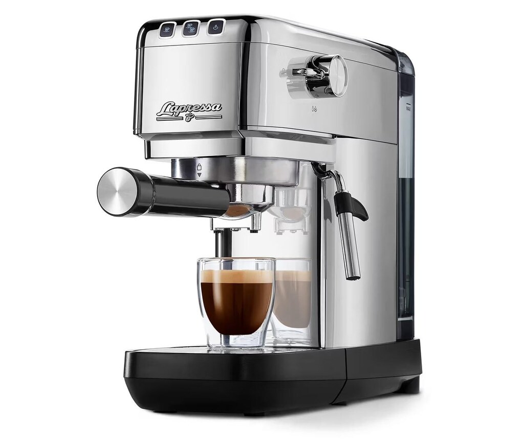 Lapressa Portafiltre Kahve Espresso Makinesi, Gümüş - 2